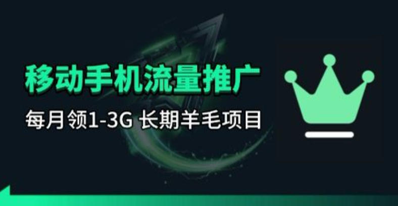 手机流量领取推广_每月一轮，刚需类的长期项目-伏羲SAAS