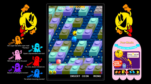 《吃豆人 博物馆+/PAC-MAN MUSEUM+》PC中文版下载-含Build.20411785-伏羲SAAS