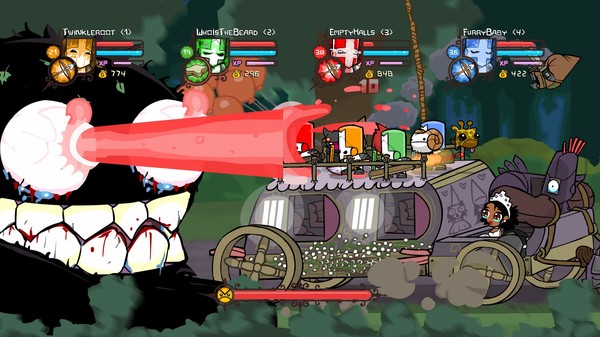 《城堡破坏者/Castle Crashers》PC中文版下载-含Build.20488846-伏羲SAAS