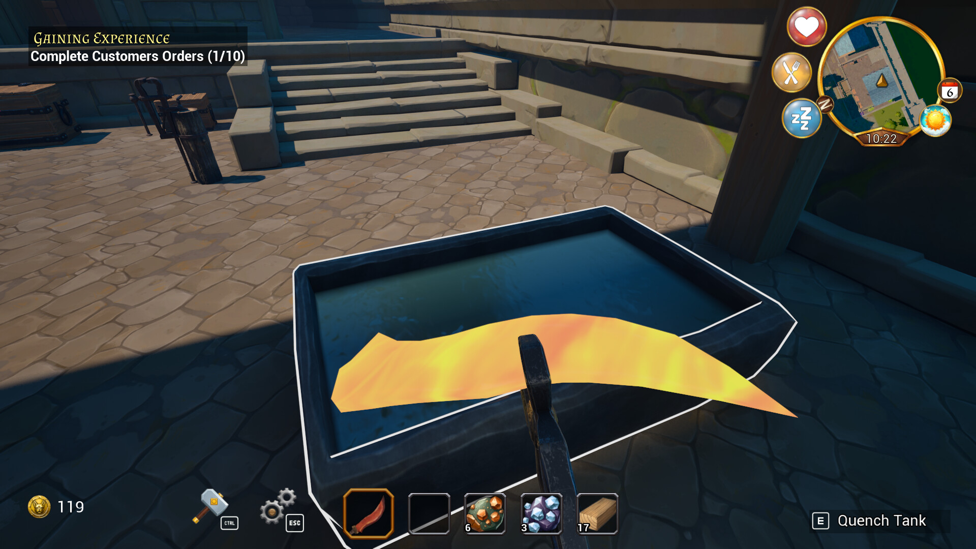 《锻造冲击：铁匠模拟器/Heat ‘n Hit: The Blacksmith Simulator》PC中文版下载-含Build.20783100-伏羲SAAS