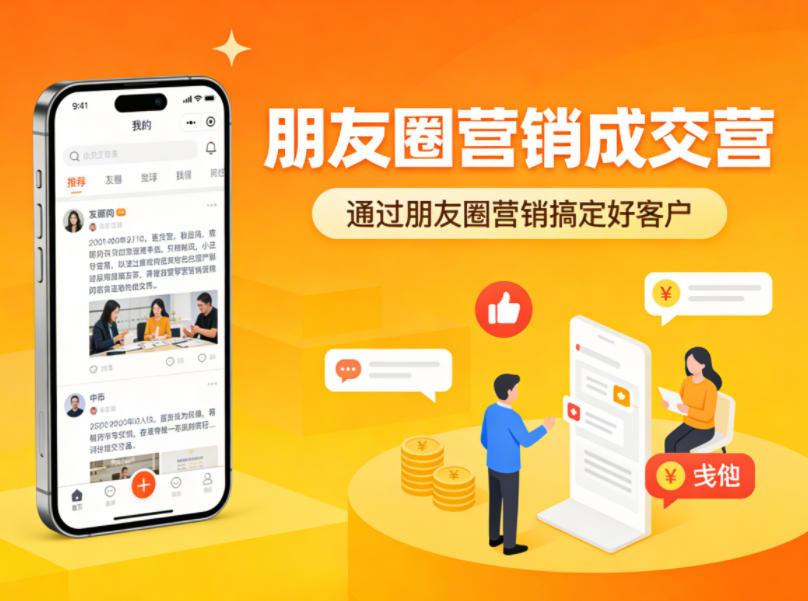 朋友圈营销成交营，通过朋友圈营销来搞定好客户-伏羲SAAS