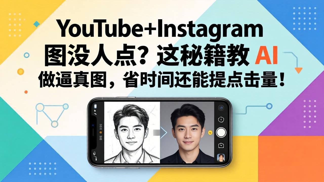 YouTube+Instagram图没人点？这秘籍教 AI 做逼真图，省时间还能提点击量-伏羲SAAS
