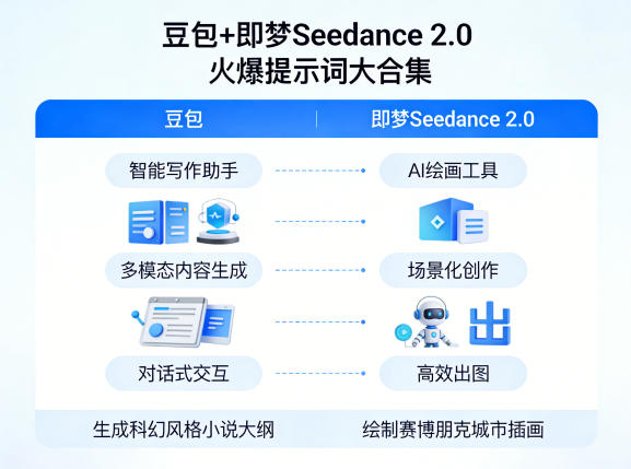 豆包+即梦Seedance 2.0，市面上卖的比较火爆的提示词大合集-伏羲SAAS
