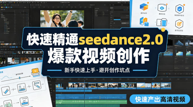 快速精通seedance2.0爆款视频创作,快速产出高清视频,避开大量创作坑点,新手也能快速上手-伏羲SAAS