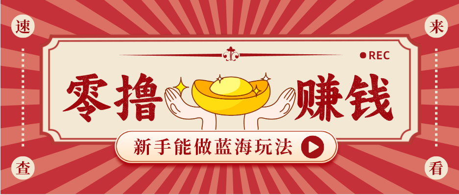 新手也能变现的蓝海玩法，一个人人能做的项目，需求量极大日入300+！-伏羲SAAS