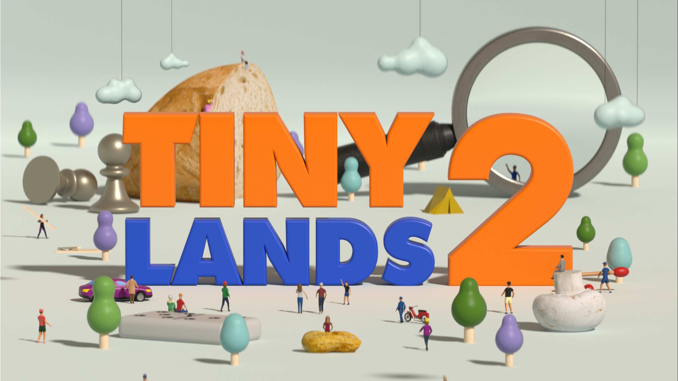【美版】3D找茬2 .Tiny Lands 2 中文-伏羲SAAS
