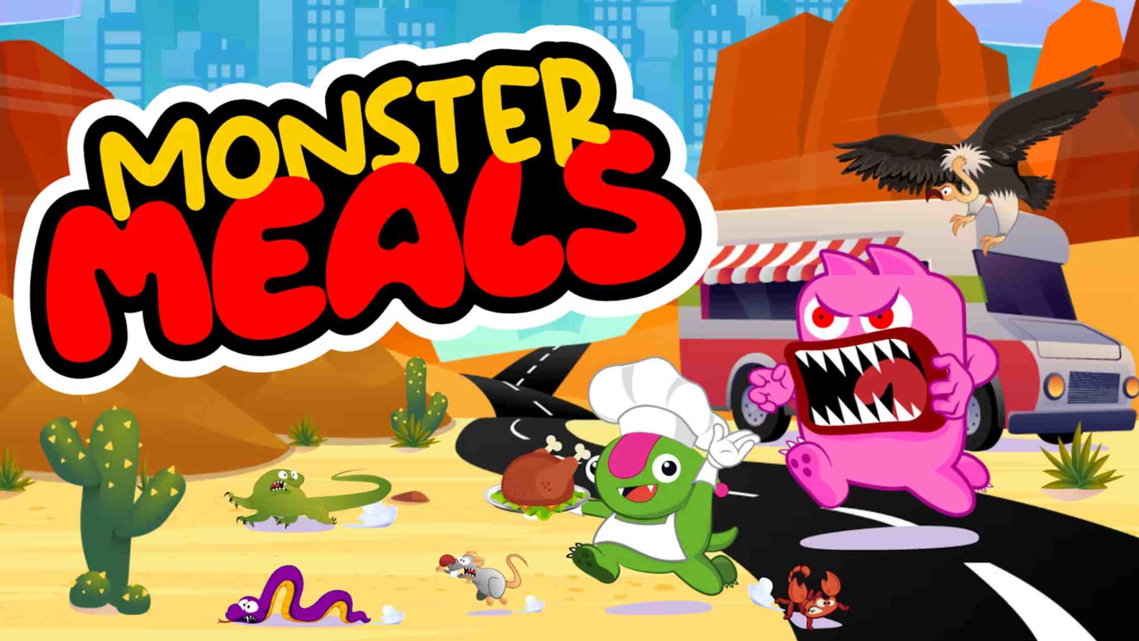 怪兽餐 .Monster Meals 英语-伏羲SAAS