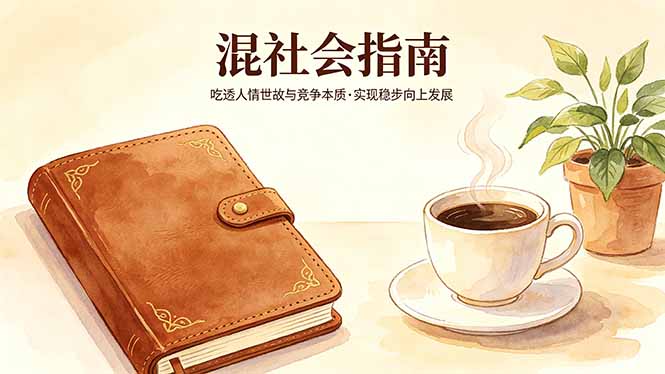 付费文章：混社会指南，吃透人情世故与竞争本质，实现稳步向上发展-伏羲SAAS