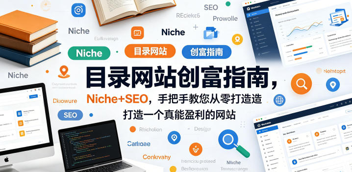 目录网站创富指南，Niche+SEO，手把手教您从零打造打造一个真能盈利的网站【原创双语字幕】-伏羲SAAS