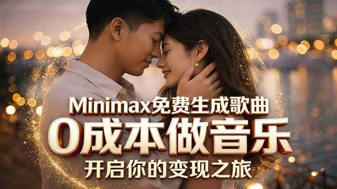 Minimax免费生成歌曲实测！0成本做音乐，说唱流行Lofi一键生成-伏羲SAAS