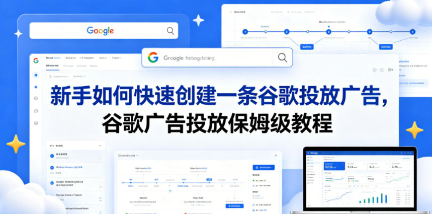 新手如何快速创建一条谷歌投放广告，谷歌广告投放保姆级教程-伏羲SAAS