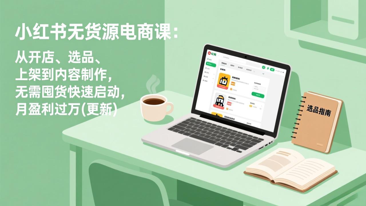 小红书无货源电商课(5月12更新-伏羲SAAS