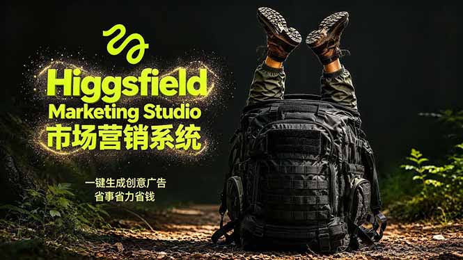 AI广告工作流实战：从脚本到画面用Higgsfield完成，商家也能做品牌视频，省万元成本！附提示词-伏羲SAAS