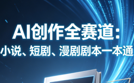 AI创作全赛道:小说、短剧、漫剧剧本一本通(更新5月)-伏羲SAAS