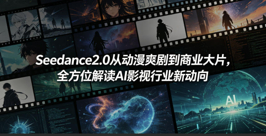 Seedance2.0从动漫爽剧到商业大片，全方位解读AI影视行业新动向-伏羲SAAS