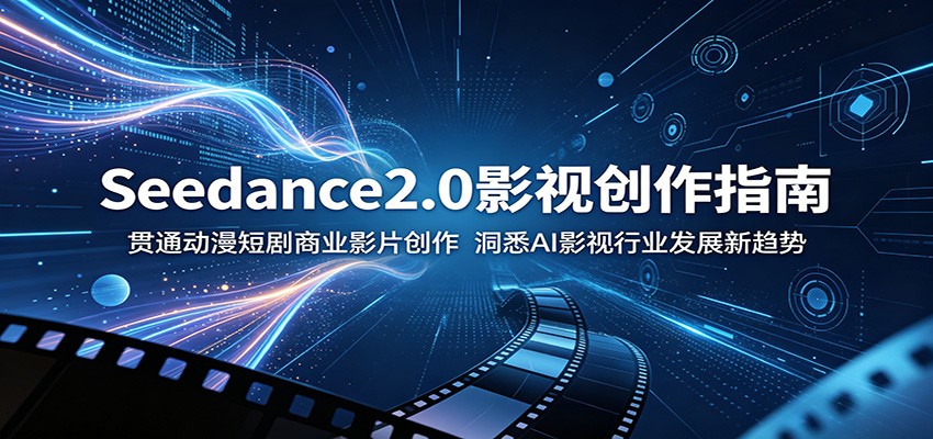 Seedance2.0影视创作指南:贯通动漫短剧商业影片创作,洞悉AI影视行业发展新趋势-伏羲SAAS