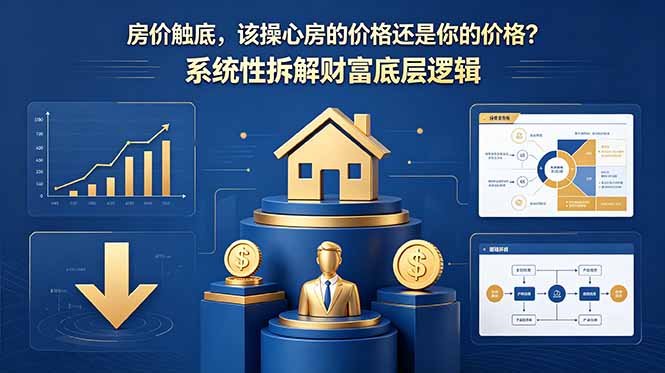 付费文章:房价触底,该操心房的价格还是你的价格?系统性拆解财富底层逻辑-伏羲SAAS