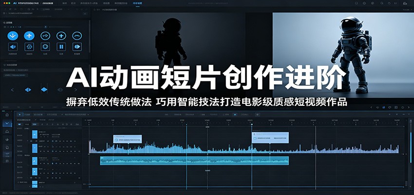 AI动画短片创作进阶：摒弃低效传统做法，巧用智能技法打造电影级质感短视频作品-伏羲SAAS