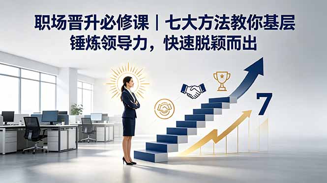 付费文章：职场晋升必修课｜七大方法教你基层锤炼领导力，快速脱颖而出-伏羲SAAS