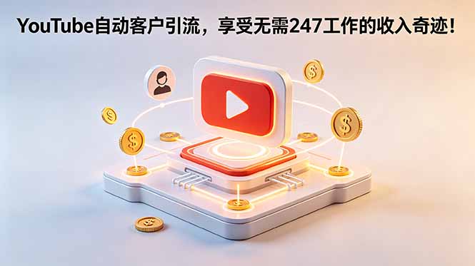 YouTube 自动客户引流,享受无需 247 工作的收入奇迹!【原创双语字幕】-伏羲SAAS