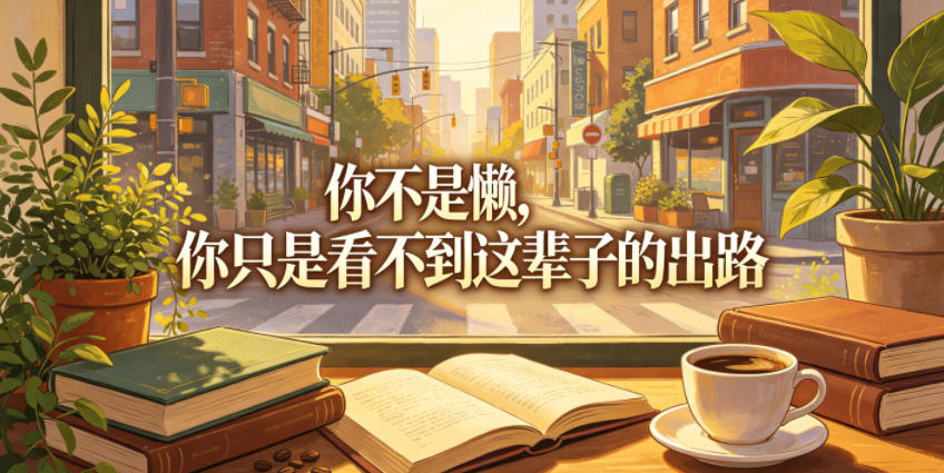 付费文章：你不是懒，你只是看不到这辈子的出路-伏羲SAAS
