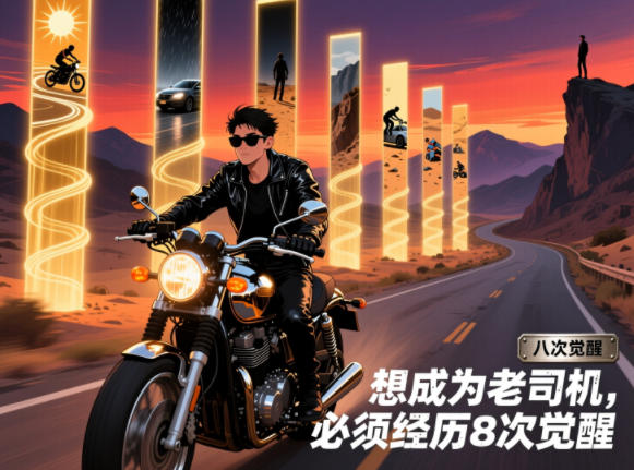 付费文章：想成为老司机，必须经历8次觉醒-伏羲SAAS