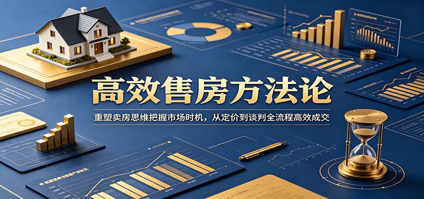 高效售房方法论:重塑卖房思维把握市场时机,从定价到谈判全流程高效成交-伏羲SAAS