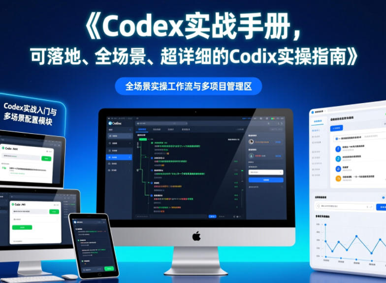Codex实战手册,可落地、全场景、超详细的Codex实操指南-伏羲SAAS