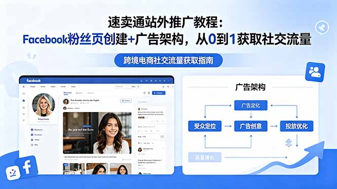 速卖通站外推广教程:Facebook粉丝页创建+广告架构,从0到1获取社交流量-伏羲SAAS