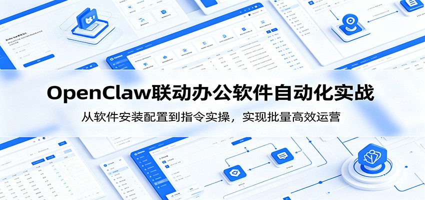 OpenClaw自动化实操课:从软件安装配置到指令实操,实现批量高效运营-伏羲SAAS