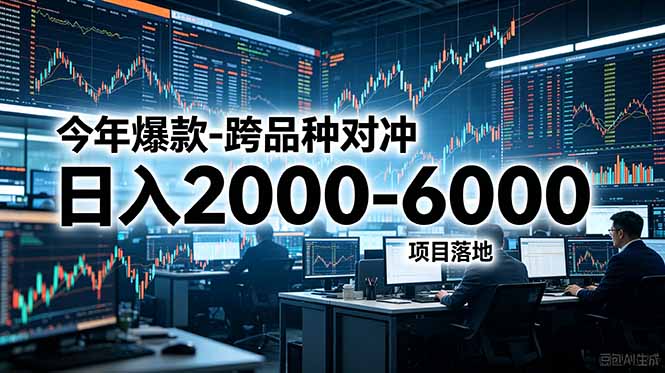 今年爆款-跨品种对冲日入2000-6000，项目落地！-伏羲SAAS