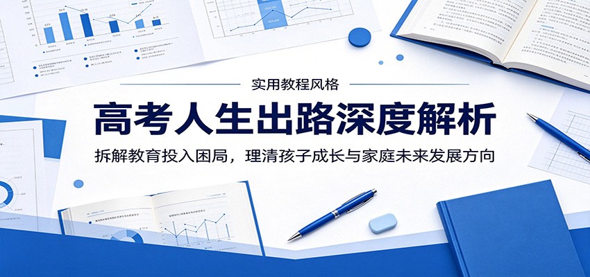 高考人生出路深度解析:拆解教育投入困局,理清孩子成长与家庭未来发展方向-伏羲SAAS