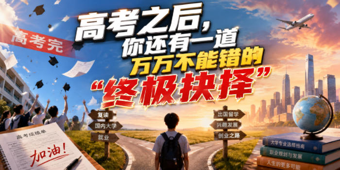 付费文章：高考之后，你还有一道万万不能错的“终极抉择”-伏羲SAAS