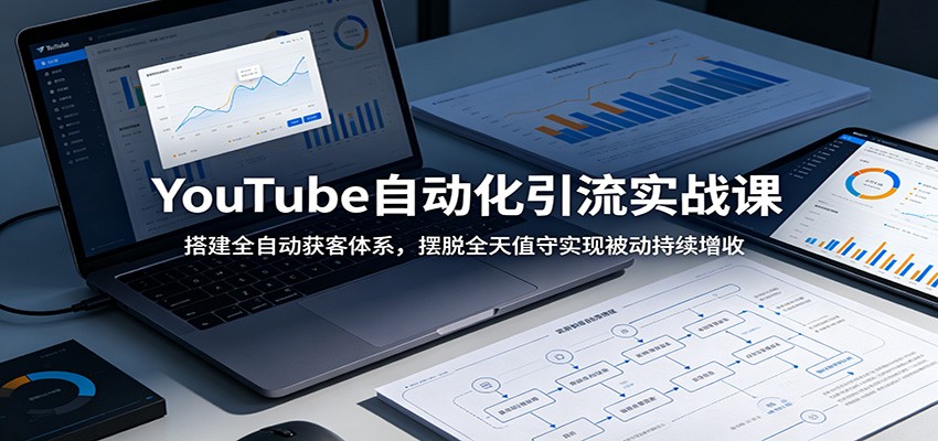 YouTube自动化引流实战课:搭建全自动获客体系,摆脱全天值守实现被动持续增收-伏羲SAAS