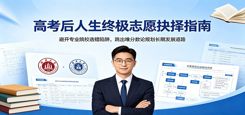 高考后人生终极志愿抉择指南:避开专业院校选错陷阱,跳出唯分数论规划长期发展道路-伏羲SAAS