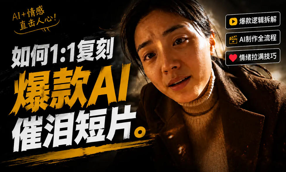 豆包+Gemini生成真人AI短剧-拆解复刻百万爆款第一人称短片,一站式讲透爆款复刻全流程-伏羲SAAS