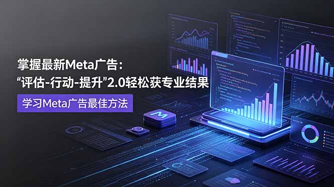 掌握最新的Meta广告，通过“评估-行动-提升”2.0版本轻松获得专业级结果。学习目前学习Meta广告的最佳方法-伏羲SAAS