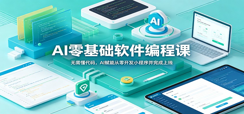 AI零基础软件编程课：无需懂代码，AI赋能从零开发小程序并完成上线-伏羲SAAS