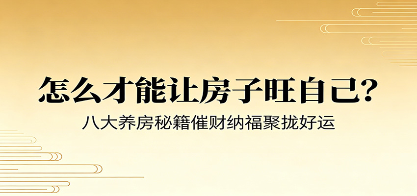 付费文章《怎么才能让房子旺自己？》八大养房秘籍催财纳福聚拢好运-伏羲SAAS