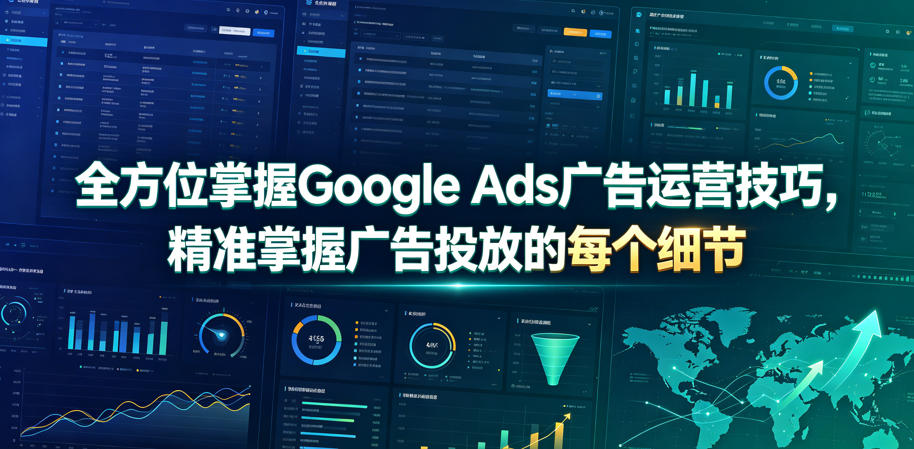 全方位掌握Google Ads广告运营技巧，精准掌握广告投放的每个细节【原创双语字幕】-伏羲SAAS