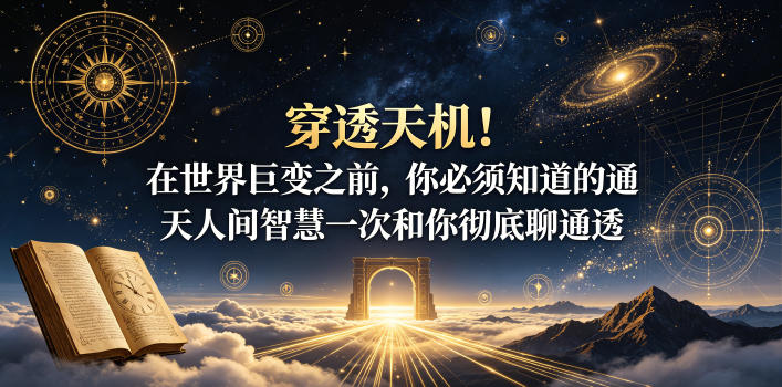 付费文章：穿透天机！在世界巨变之前，你必须知道的通天人间智慧一次和你彻底聊通透-伏羲SAAS