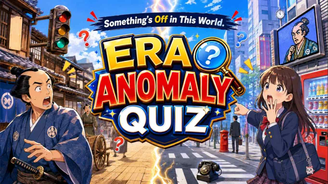 【美版】这个世界有点不对劲。时代违和感测验 .Something’s Off in This World.Era Anomaly Quiz 中文-伏羲SAAS