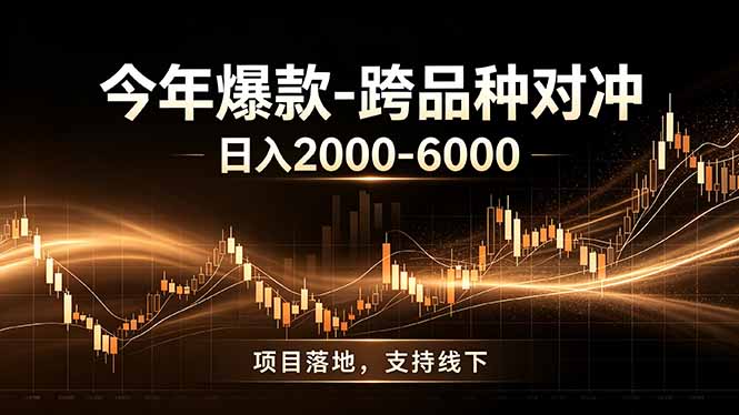 全新跨品种对冲模式上线！日稳定盈利 2000-6000，合规长久可批量放大-伏羲SAAS