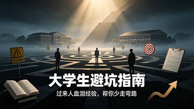 付费文章：大学生避坑指南 ，过来人血泪经验，帮你少走弯路-伏羲SAAS