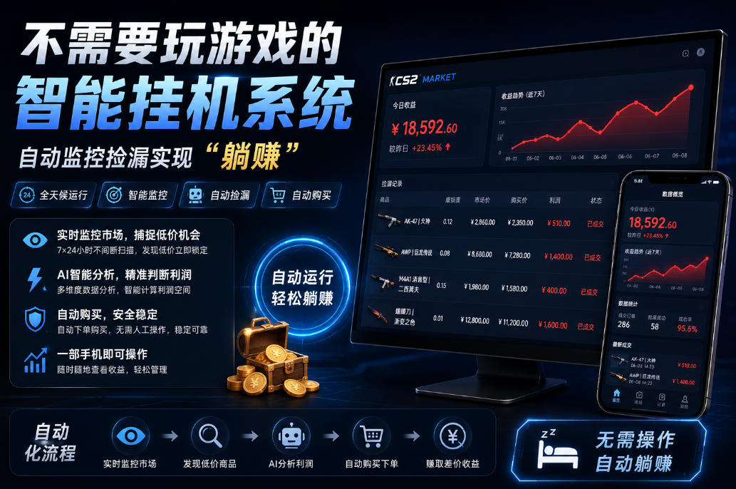 不用玩游戏的游戏搬砖项目，无需自己挂G，无需购买任何额外设备，所有数据支持任何形式验证【揭秘】-伏羲SAAS