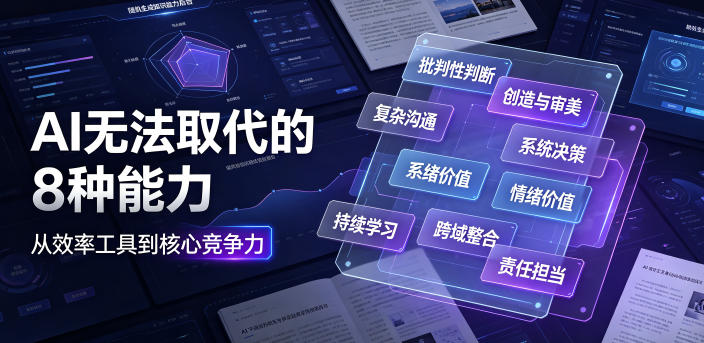 付费文章:AI无法取代的8种能力-伏羲SAAS