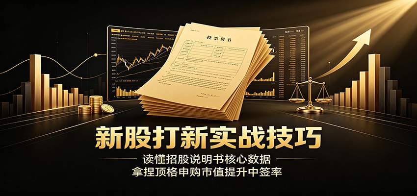 新股打新实战技巧:读懂招股说明书核心数据,拿捏顶格申购市值提升中签率-伏羲SAAS