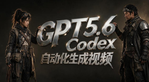 GPT5.6+Codex自动化生成视频全流程实战，从提示词设计、角色设定、封面海报，到视频生成思路与自动化工作流-伏羲SAAS