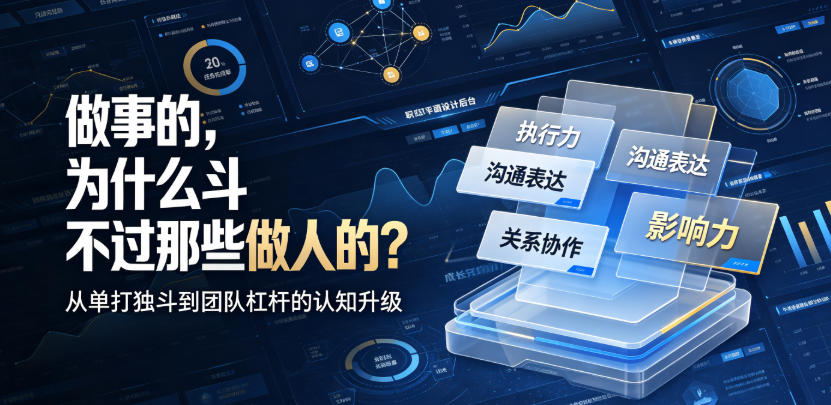 付费文章：做事的，为什么斗不过那些做人的？-伏羲SAAS