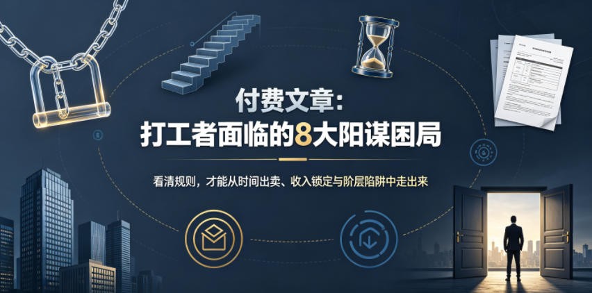 付费文章:打工者面临的8大阳谋困局-伏羲SAAS